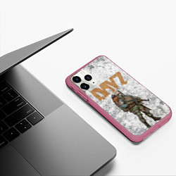 Чехол iPhone 11 Pro матовый DAYZ ДЕЙЗИ Z, цвет: 3D-малиновый — фото 2