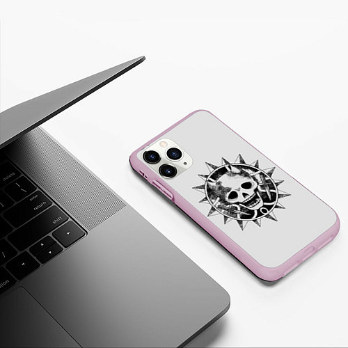 Чехол iPhone 11 Pro матовый Killer Queen JoJo / 3D-Розовый – фото 3