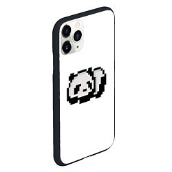 Чехол iPhone 11 Pro матовый Панда, цвет: 3D-черный — фото 2
