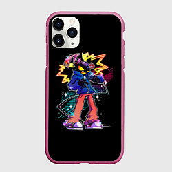 Чехол iPhone 11 Pro матовый FNF УИТТИ WHITTY, цвет: 3D-малиновый