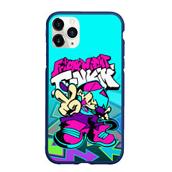 Чехол iPhone 11 Pro матовый FRIDAY NIGHT FUNKIN АКВАНЕОН, цвет: 3D-тёмно-синий