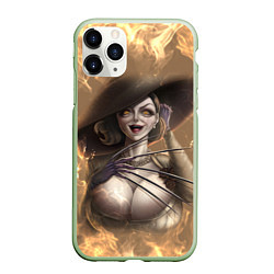 Чехол iPhone 11 Pro матовый 18 DIMITRESCU RESIDENT EVIL VILLAGE Z, цвет: 3D-салатовый