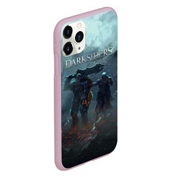 Чехол iPhone 11 Pro матовый Darksiders Гнев Войны Z, цвет: 3D-розовый — фото 2