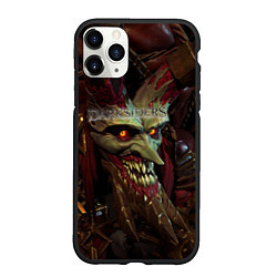 Чехол iPhone 11 Pro матовый Darksiders Гнев Войны Z, цвет: 3D-черный