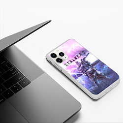 Чехол iPhone 11 Pro матовый S T A L K E R 2 С Т А Л К Е Р 2 Z, цвет: 3D-белый — фото 2