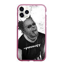 Чехол iPhone 11 Pro матовый THE PRODIGY ПРОДИДЖИ Z, цвет: 3D-малиновый