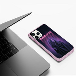 Чехол iPhone 11 Pro матовый Зендея, цвет: 3D-розовый — фото 2