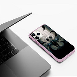 Чехол iPhone 11 Pro матовый Hollow Knight, цвет: 3D-розовый — фото 2