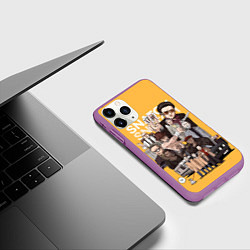 Чехол iPhone 11 Pro матовый Большой куш, цвет: 3D-фиолетовый — фото 2