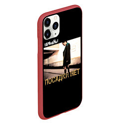 Чехол iPhone 11 Pro матовый Тараканы! ПОСАДКИ НЕТ, цвет: 3D-красный — фото 2