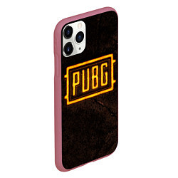 Чехол iPhone 11 Pro матовый PUBG ПАБГ NEON, цвет: 3D-малиновый — фото 2