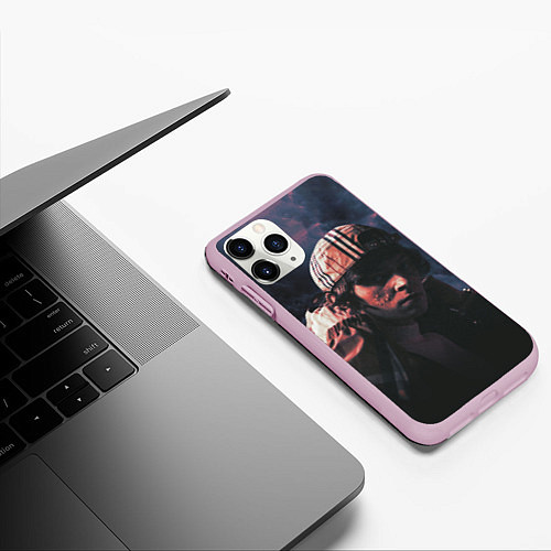 Чехол iPhone 11 Pro матовый OG BUDA / 3D-Розовый – фото 3