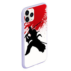 Чехол iPhone 11 Pro матовый УДАР НИНДЗЯ, цвет: 3D-светло-сиреневый — фото 2