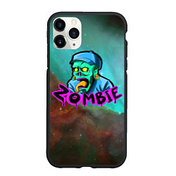 Чехол iPhone 11 Pro матовый ZOMBIE, цвет: 3D-черный