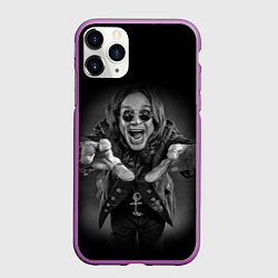 Чехол iPhone 11 Pro матовый OZZY OSBOURNE, цвет: 3D-фиолетовый