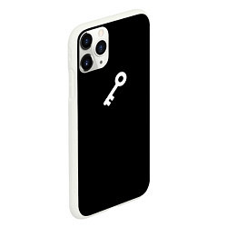 Чехол iPhone 11 Pro матовый Ключ - Цитаты великих, цвет: 3D-белый — фото 2