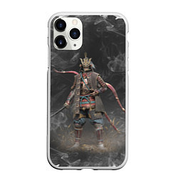 Чехол iPhone 11 Pro матовый Warrior Sekiro shadows die twice Z, цвет: 3D-белый