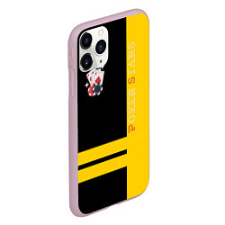 Чехол iPhone 11 Pro матовый Покер Старс, цвет: 3D-розовый — фото 2
