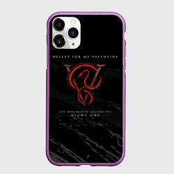 Чехол iPhone 11 Pro матовый Live From Brixton: Chapter Two - Bullet for My Val, цвет: 3D-фиолетовый