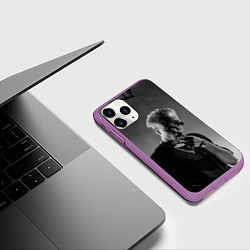 Чехол iPhone 11 Pro матовый T-Fest на концерте, цвет: 3D-фиолетовый — фото 2