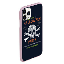 Чехол iPhone 11 Pro матовый Halloween Party, цвет: 3D-розовый — фото 2