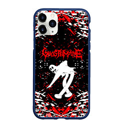 Чехол iPhone 11 Pro матовый GHOSTEMANE, цвет: 3D-тёмно-синий