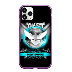 Чехол iPhone 11 Pro матовый New Empire, Vol 1 - Hollywood Undead, цвет: 3D-фиолетовый
