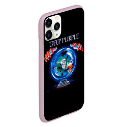 Чехол iPhone 11 Pro матовый Slaves and Masters - Deep Purple, цвет: 3D-розовый — фото 2