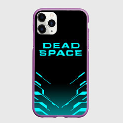 Чехол iPhone 11 Pro матовый DEAD SPACE МЁРТВЫЙ КОСМОС, цвет: 3D-фиолетовый
