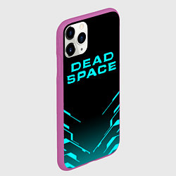 Чехол iPhone 11 Pro матовый DEAD SPACE МЁРТВЫЙ КОСМОС, цвет: 3D-фиолетовый — фото 2