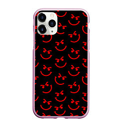Чехол iPhone 11 Pro матовый BON JOVI HAVE A NICE DAY, цвет: 3D-розовый