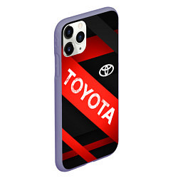 Чехол iPhone 11 Pro матовый TOYOTA LINES, цвет: 3D-серый — фото 2