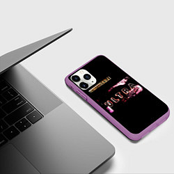Чехол iPhone 11 Pro матовый Ultra - Depeche Mode, цвет: 3D-фиолетовый — фото 2