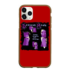 Чехол iPhone 11 Pro матовый Songs of Faith and Devotion - Depeche Mode, цвет: 3D-коричневый