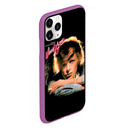 Чехол iPhone 11 Pro матовый Young Americans - David Bowie, цвет: 3D-фиолетовый — фото 2