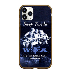 Чехол iPhone 11 Pro матовый From The Setting Sun In Wacken - Deep Purple, цвет: 3D-коричневый