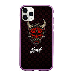 Чехол iPhone 11 Pro матовый Beast Inside