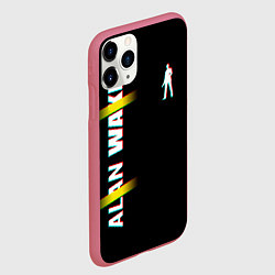 Чехол iPhone 11 Pro матовый Alan Wake Glitch, цвет: 3D-малиновый — фото 2