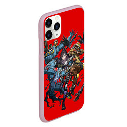 Чехол iPhone 11 Pro матовый APEX Team, цвет: 3D-розовый — фото 2