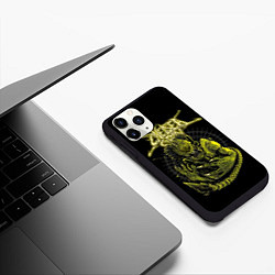 Чехол iPhone 11 Pro матовый Chelsea Grin - Self Inflicted, цвет: 3D-черный — фото 2