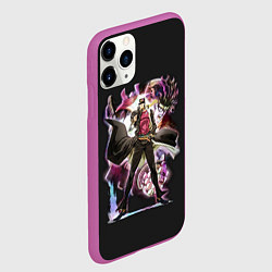Чехол iPhone 11 Pro матовый Джотаро Куджо Джо Джо, цвет: 3D-фиолетовый — фото 2