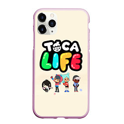 Чехол iPhone 11 Pro матовый Toca Life: Persons, цвет: 3D-розовый