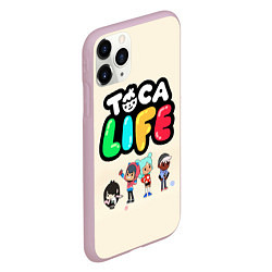 Чехол iPhone 11 Pro матовый Toca Life: Persons, цвет: 3D-розовый — фото 2