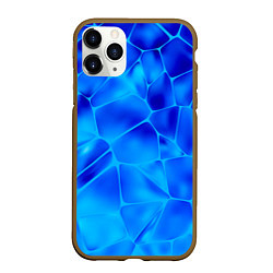 Чехол iPhone 11 Pro матовый Ice Under Water, цвет: 3D-коричневый
