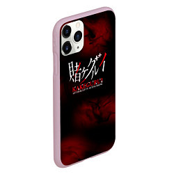 Чехол iPhone 11 Pro матовый Безумный азарт - Kakegurui, цвет: 3D-розовый — фото 2