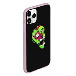 Чехол iPhone 11 Pro матовый Undead Cartoon Style, цвет: 3D-розовый — фото 2