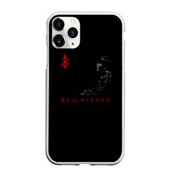 Чехол iPhone 11 Pro матовый Берсерк berserk аниме,, цвет: 3D-белый