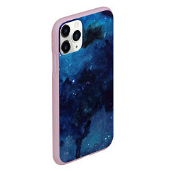 Чехол iPhone 11 Pro матовый Темнота глубин, цвет: 3D-розовый — фото 2