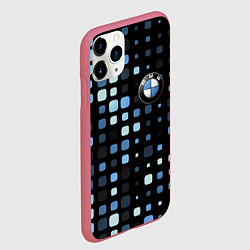 Чехол iPhone 11 Pro матовый Бэха - боевая машина!, цвет: 3D-малиновый — фото 2