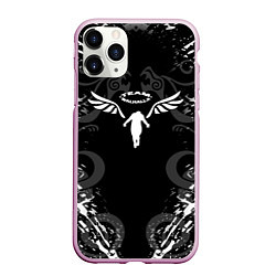 Чехол iPhone 11 Pro матовый WALHALLA TEAM TOKYO REVENGERS DRAGON TATTOO, цвет: 3D-розовый